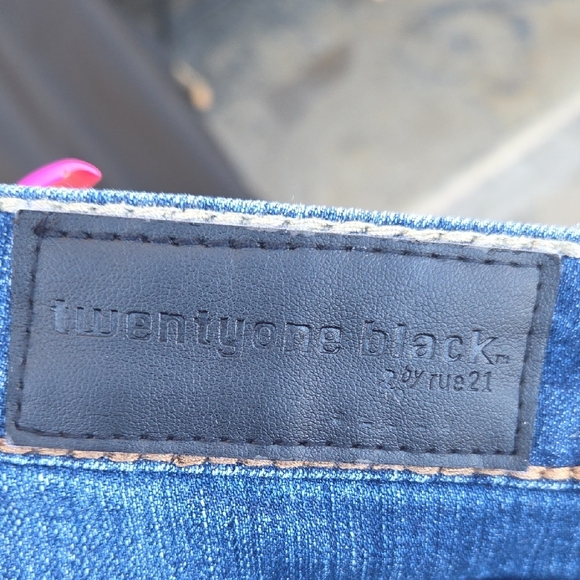 Rue21 Distressed Blue Boot Cut Jeans - Picture 8 of 16